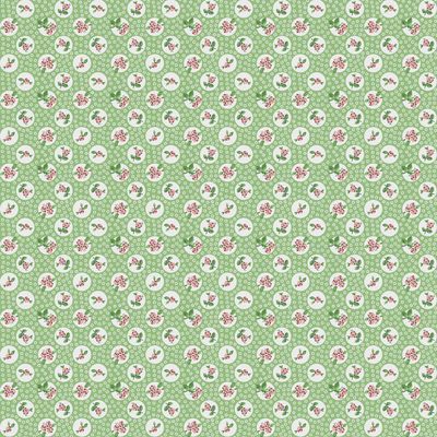 Poppie Cotton Flower Market / Pocket Posies - Green / 25cm
