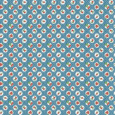 Poppie Cotton Flower Market / Pocket Posies - Blue / 25cm