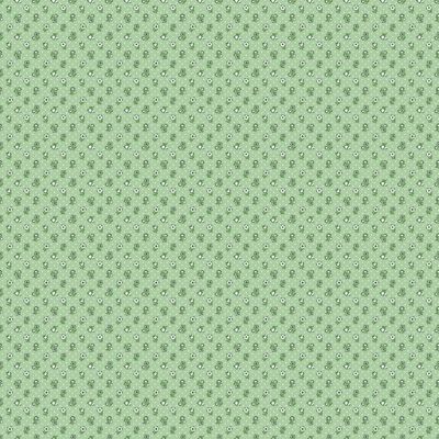 Poppie Cotton Flower Market / Flower Freckles - Green / 25cm
