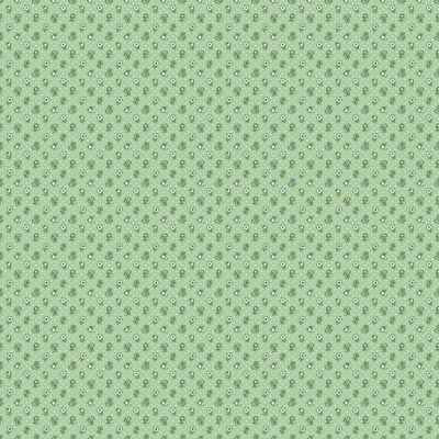 Poppie Cotton Flower Market / Flower Freckles - Green / 25cm