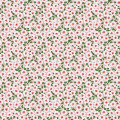 Poppie Cotton Flower Market / Forget Me Nots - Pink / 25cm