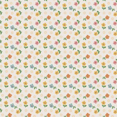 Poppie Cotton Flower Market / Sugar Petals - Multi / 25cm