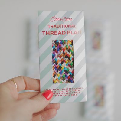 Cotton Clara Traditional Mending Thread Plait