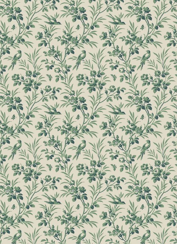 L'uccello Constance / Lunette - Green / Per 25cm