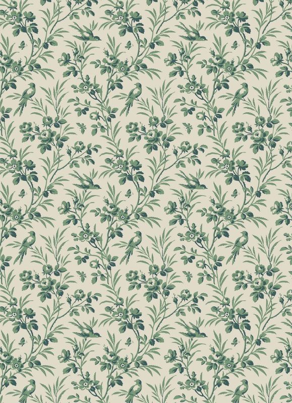 L'uccello Constance / Lunette - Green / Per 25cm