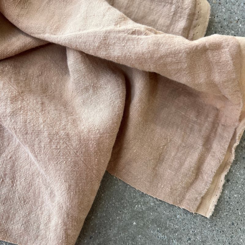 Potters 100% Linen - Latte / Per 25cm