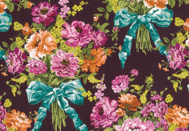 Liberty Tana Lawn x Bridgerton / Bow Bouquet E / 25cm