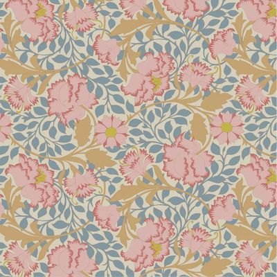 Tilda Songbird / Flora Blue / Per 25cm