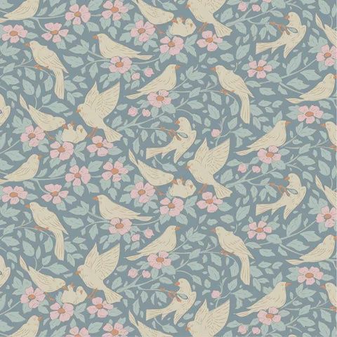 Tilda Songbird / Ava Blue / Per 25cm