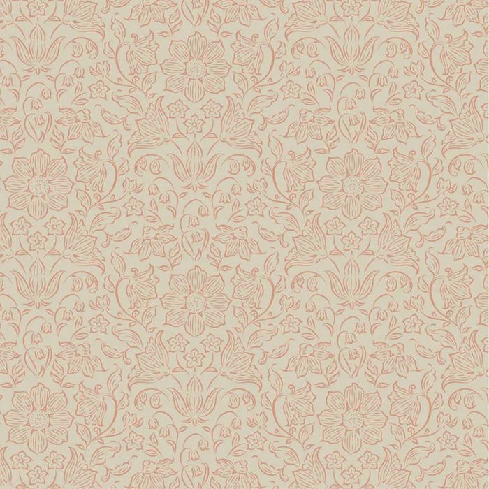 Tilda Songbird / Lila Blender - Light Peach / Per 25cm