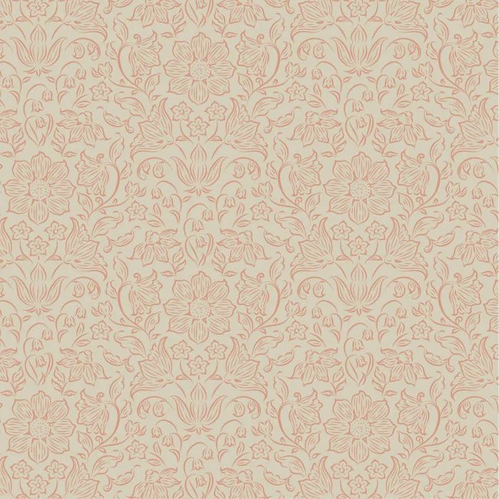 Tilda Songbird / Lila Blender - Light Peach / Per 25cm