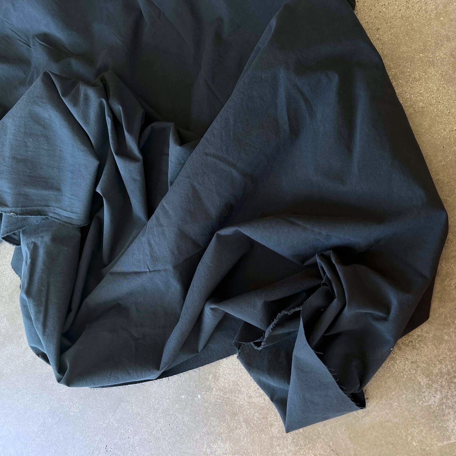 Organic Cotton PETROL- PORTER 240gsm / per 25cm