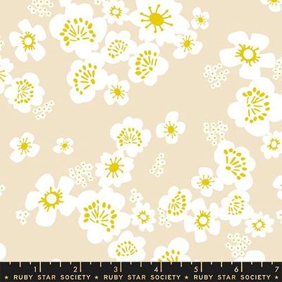 Ruby Star / Paper Cuts 2 / Hana Floral - Parchment / 25cm