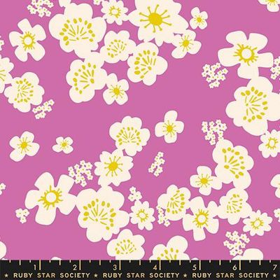 Ruby Star / Paper Cuts 2 /  Hana Floral - Heliotrope / 25cm