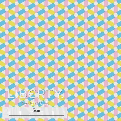 Liberty Tana Lawn Karel Martens / Hexagon C / 25cm