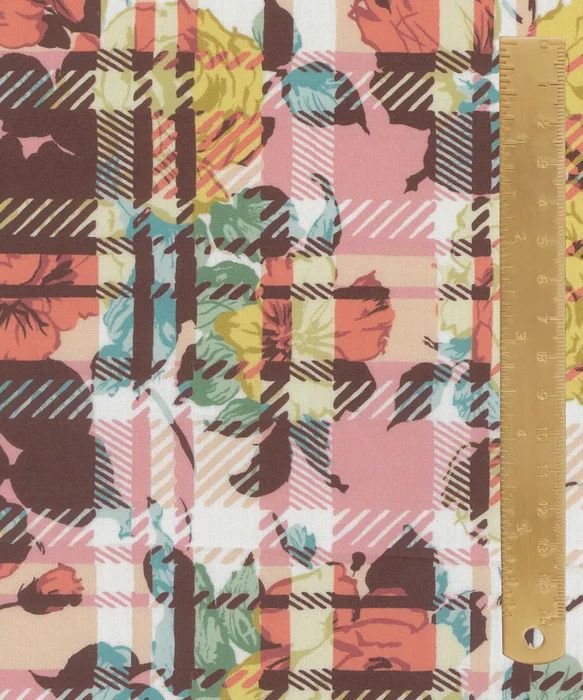 Liberty Tana Lawn - Floral Rebellion / Carline Rebel C / 25cm
