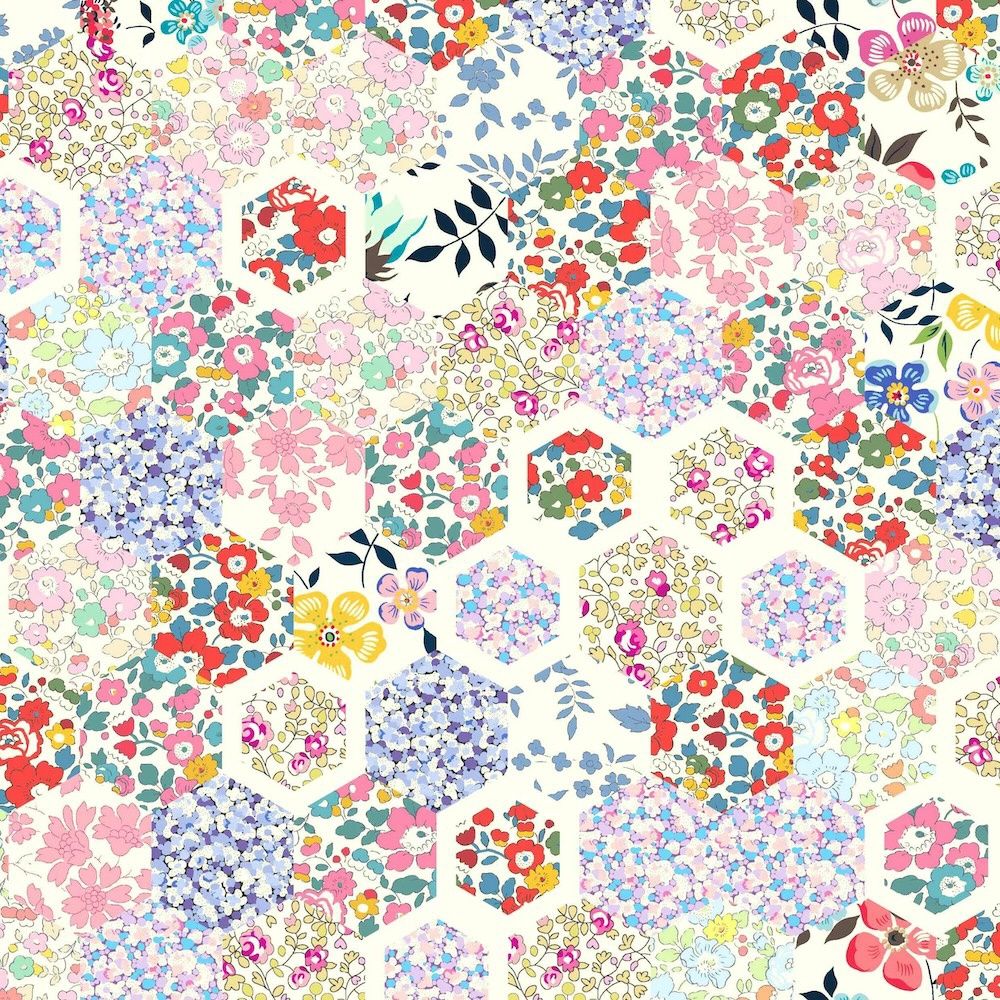 Liberty Tana Lawn Bespoke / Patchwork Stories A / 25cm