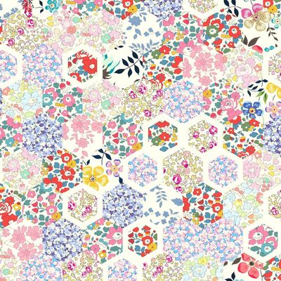 Liberty Tana Lawn Bespoke / Patchwork Stories A / 25cm