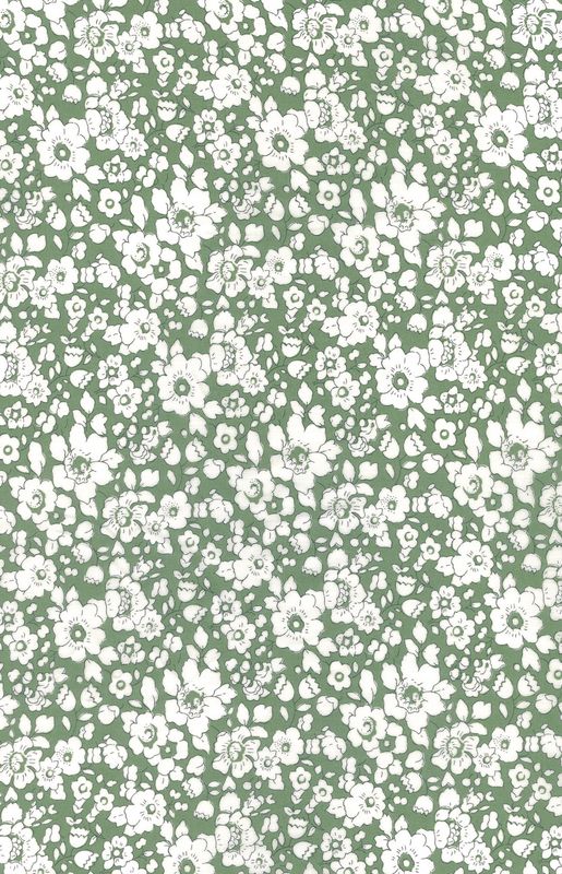 Liberty Tana Lawn Bespoke / Betsy Boo Y - Green / 25cm