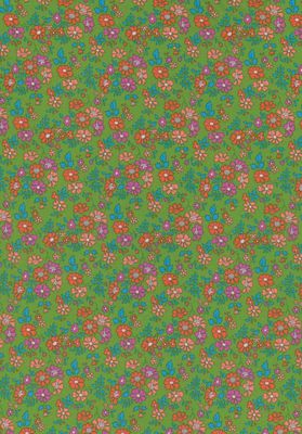 Liberty Tana Lawn Bespoke / Capel Floret - Green / 25cm