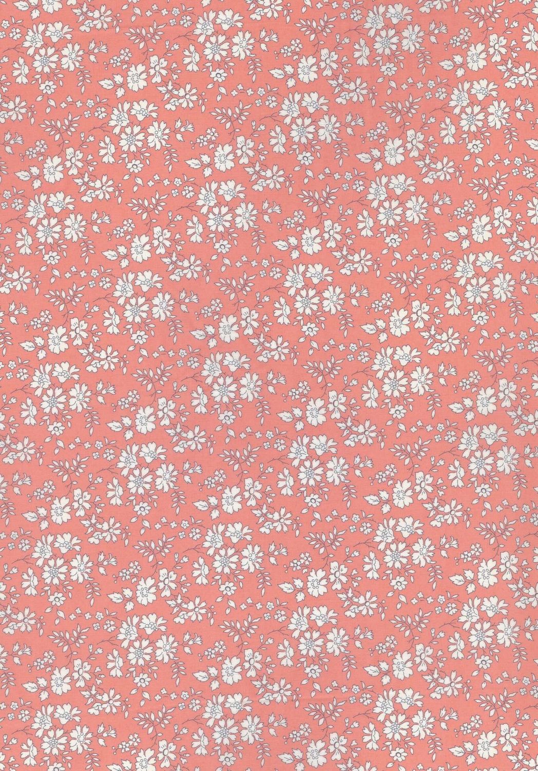 Liberty Tana Lawn Bespoke / Capel Orange / 25cm