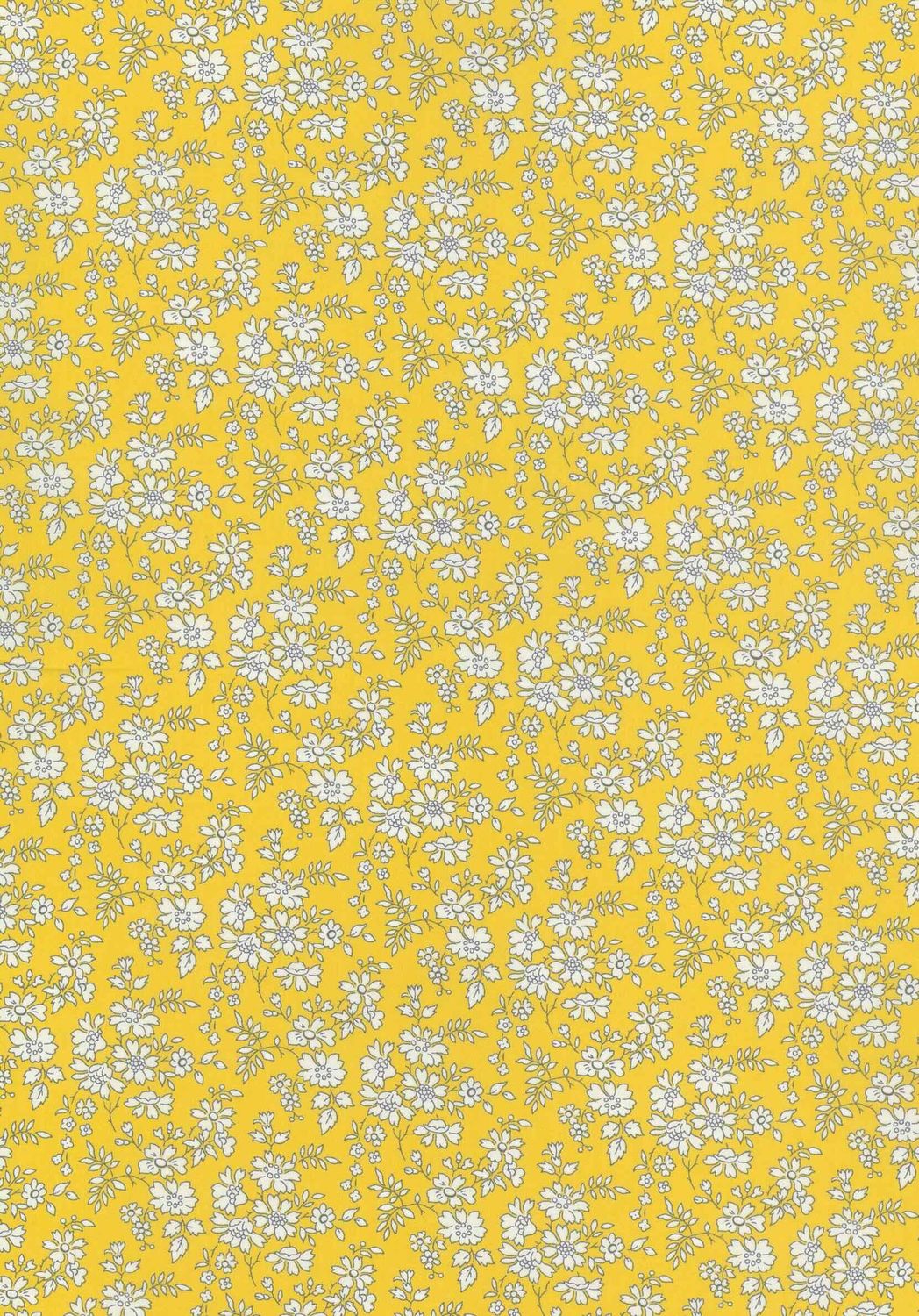 Liberty Tana Lawn Bespoke / Capel Sunshine Yellow / 25cm