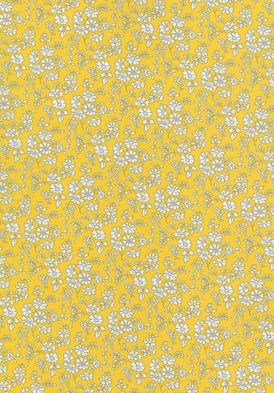 Liberty Tana Lawn Bespoke / Capel Sunshine Yellow / 25cm