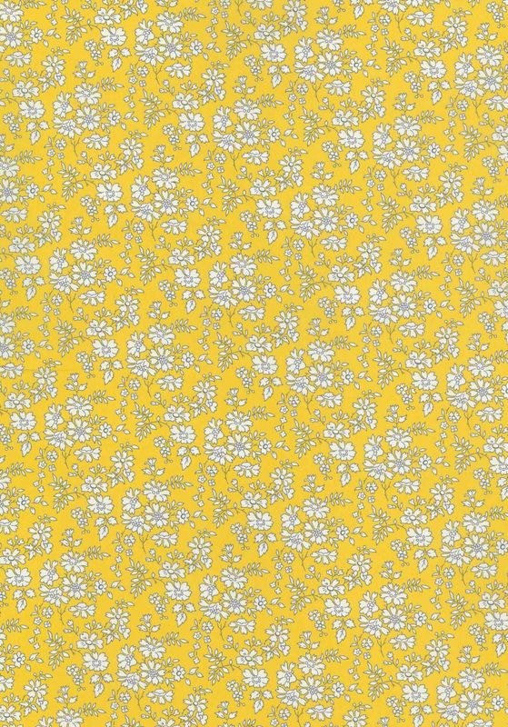 Liberty Tana Lawn Bespoke / Capel Sunshine Yellow / 25cm