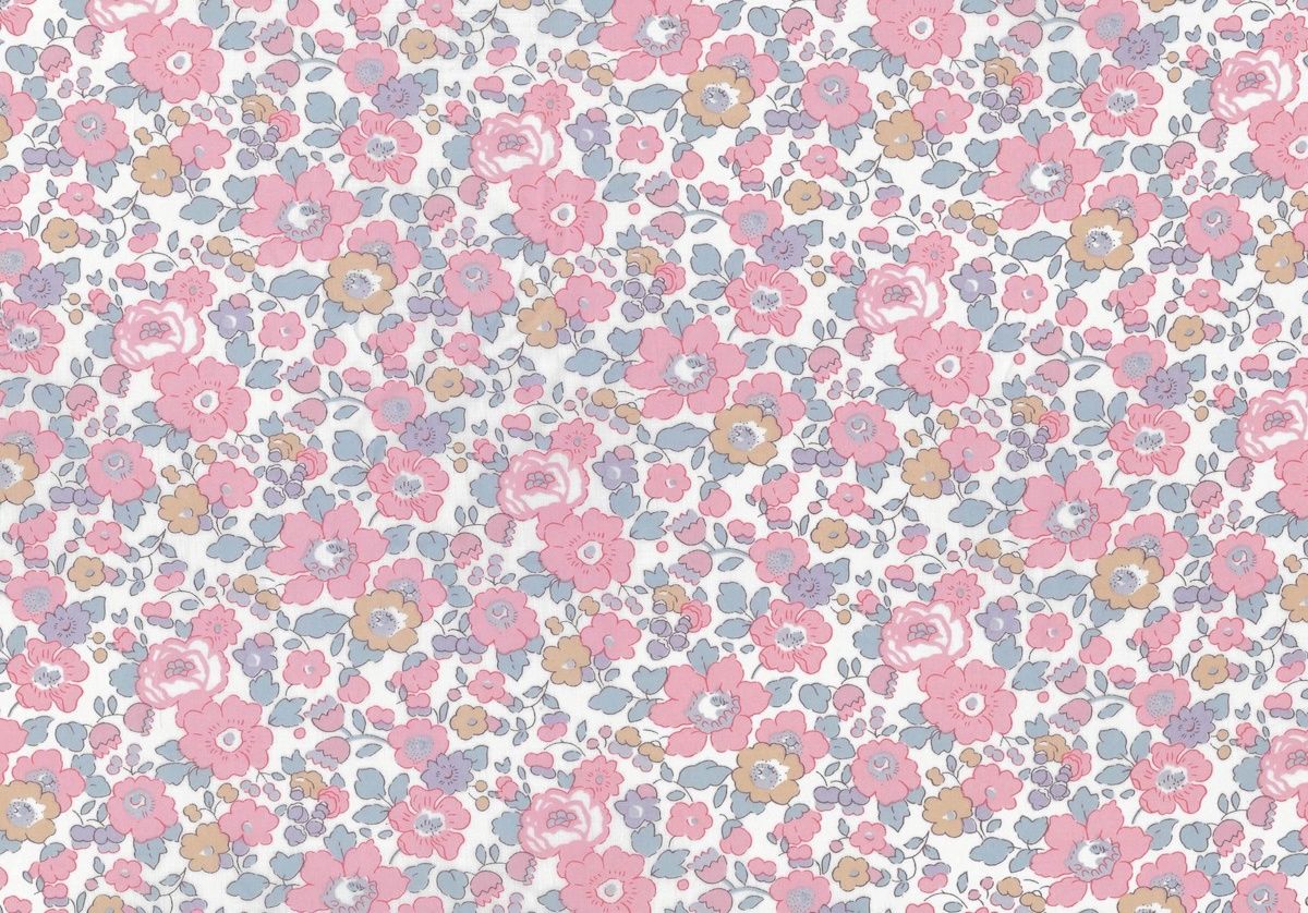 Liberty Tana Lawn Bespoke / Betsy Y - Musk / 25cm