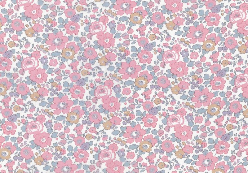 Liberty Tana Lawn Bespoke / Betsy Y - Musk / 25cm