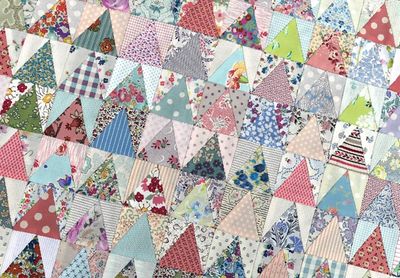 Not Quite 60 Degree Triangle - Postcard Project #4 / Jen Kingwell