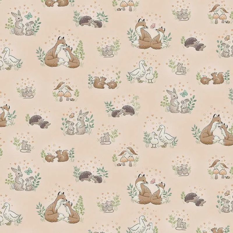 Little Ones / Hugs - Coral / Per 25cm