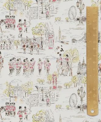 Liberty Tana Lawn - London Collection - Marv's March B— 25cm