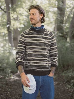 Kleiva Sweater for Men 2410_05 / Sandnes Garn Pattern