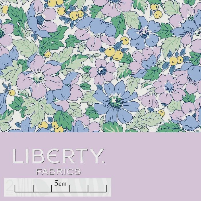 Liberty Tana Lawn Garden Melody / Dahlia Dream C / 25cm