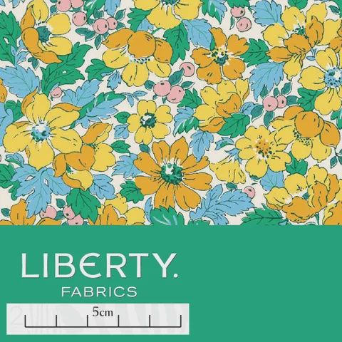 Liberty Tana Lawn Garden Melody / Dahlia Dream B / 25cm