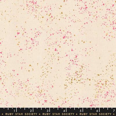 Ruby Star Society / Speckled - Neon Pink / Per 25cm