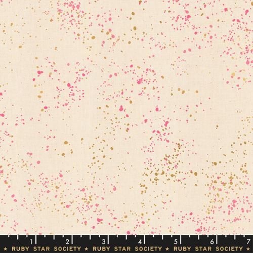 Ruby Star Society / Speckled - Neon Pink / Per 25cm