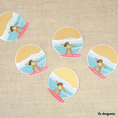Iron On Patch / Surf