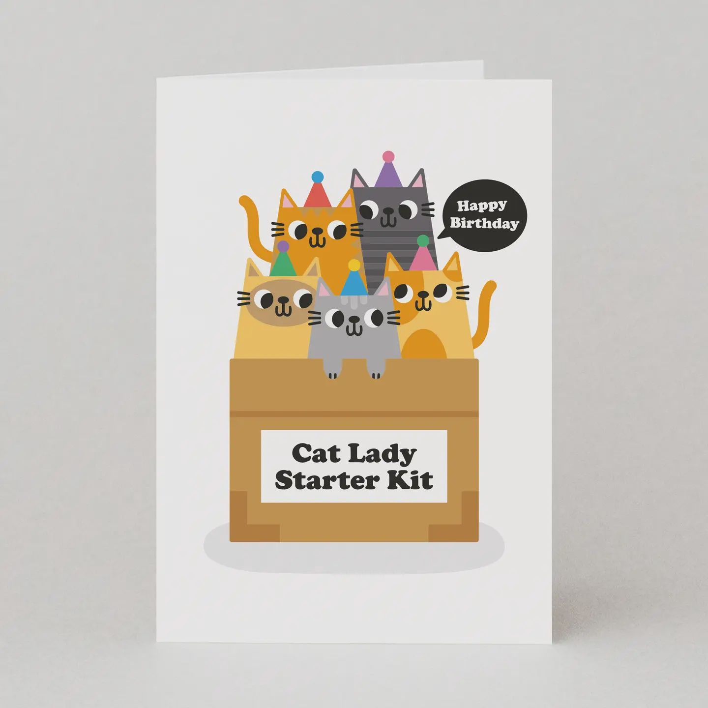 Cat Lady Starter Kit / Birthday Card