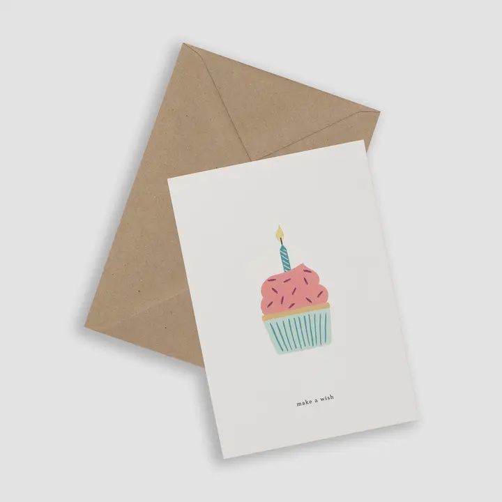 Birthday Cake / Make a Wish Card