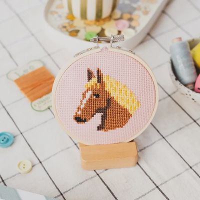 Cotton Clara Cross Stitch Kit / Horse