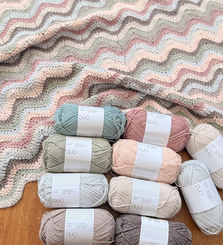 Rosita Crochet Baby Blanket / Duo Kit