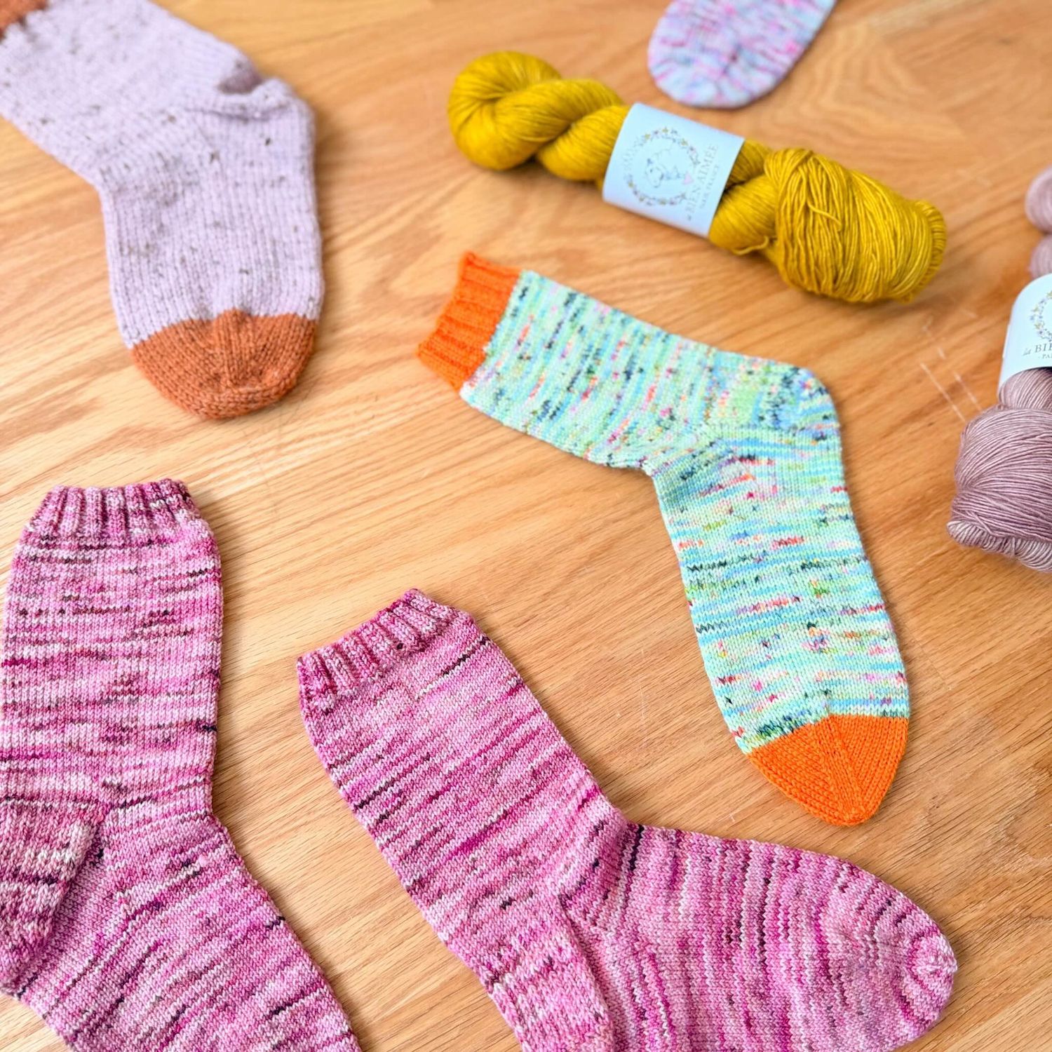 Vanilla Sock Workshop / 4 sessions (Starts Sat 9th May)