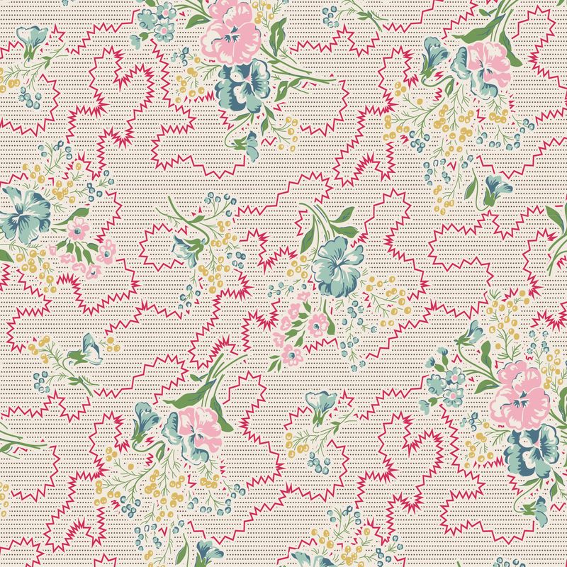 Darling Buds of May / DV7652 / Per 25cm