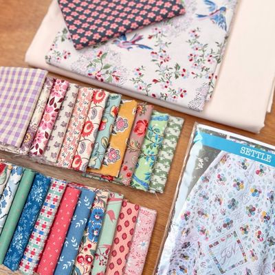 Settle Kit / Fabric + Pattern + Templates