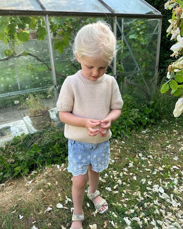 Poppy Tee Junior / Petite Knit Pattern