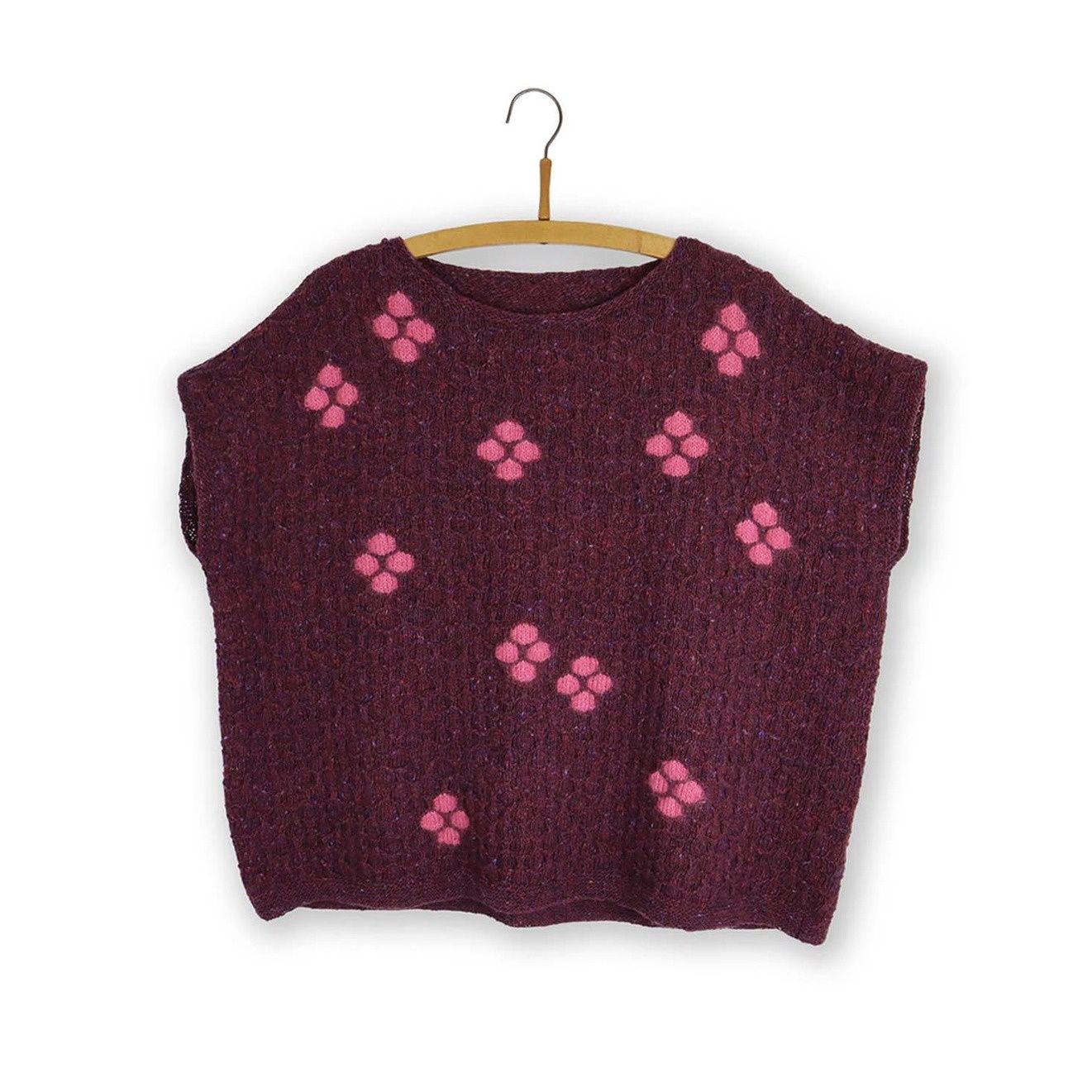 Isager Single Patterns / Flowers Top by Marianne Isager