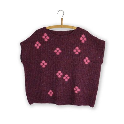 Isager Single Patterns / Flowers Top by Marianne Isager