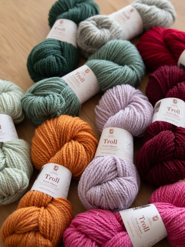 Hillesvåg / Troll Wool Yarn - Chunky